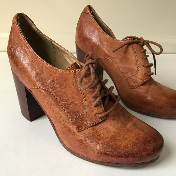 Frye Shoes - Frye Carson Heel Oxford